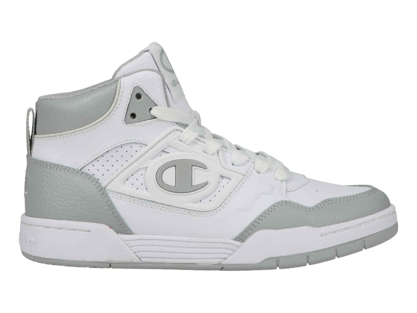 Tenis Casual Champion 5 On 5 Hi Color Blanco/Gris Para Hombre