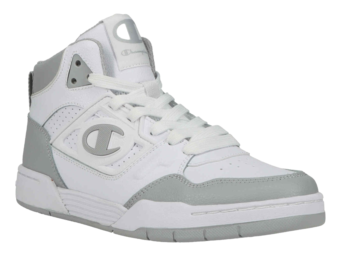 Tenis Casual Champion 5 On 5 Hi Color Blanco/Gris Para Hombre