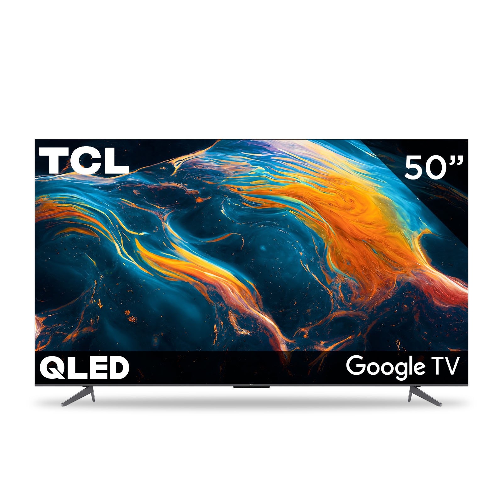 Pantalla TCL 50 QLED 4K HDR Google TV 50Q650G (Reacondicionado A, Empaque Dañado)