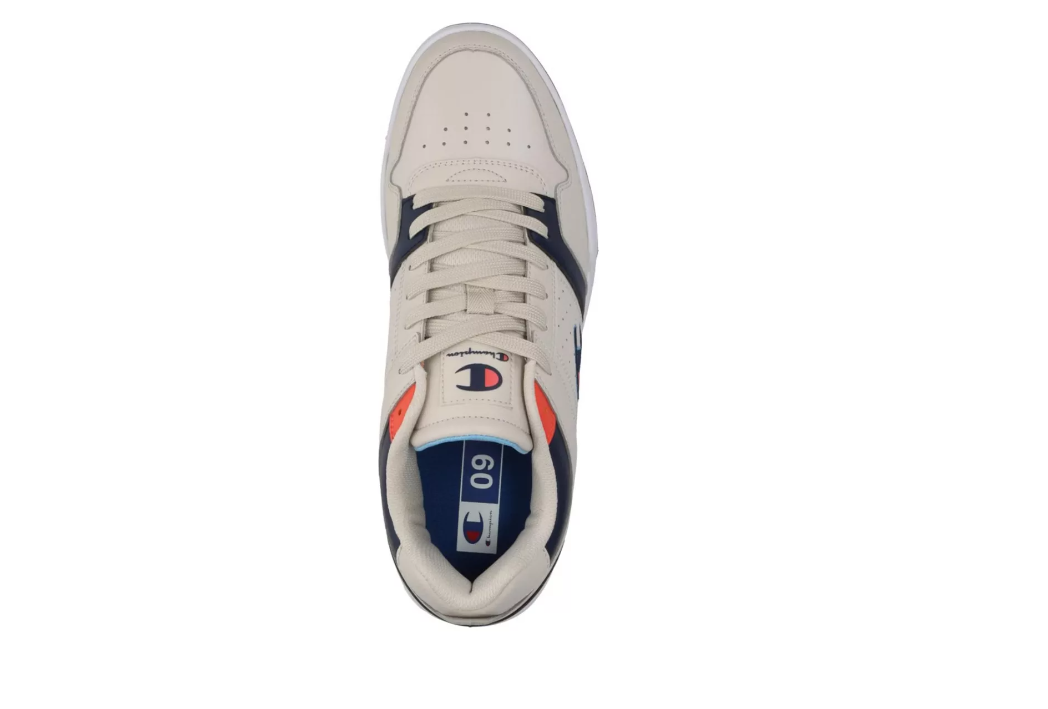 Tenis Casual Champion 3 On 3 Court Lo Color Beige Para Hombre