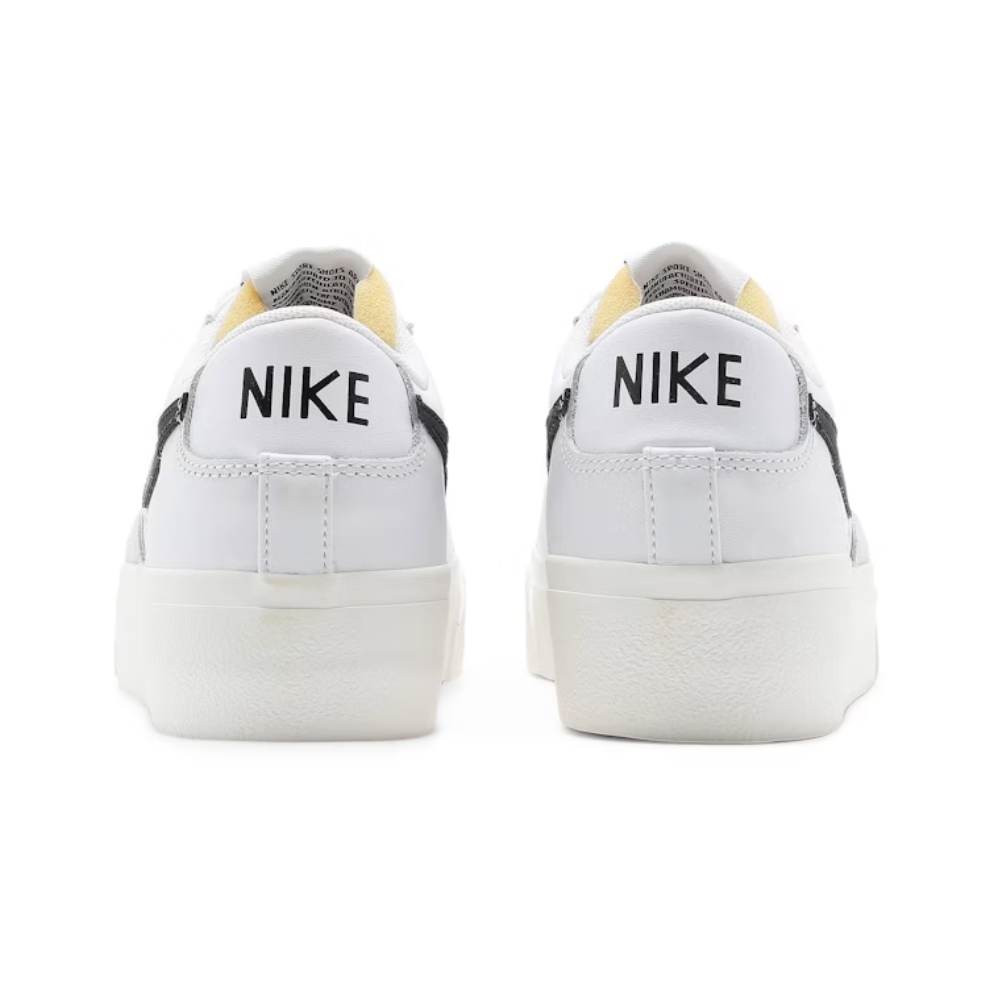 Tenis Nike Blazer Low Platform Blanco-Negro Unisex DJ0292-101.