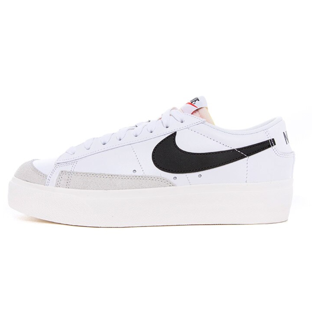 Tenis Nike Blazer Low Platform Blanco-Negro Unisex DJ0292-101.