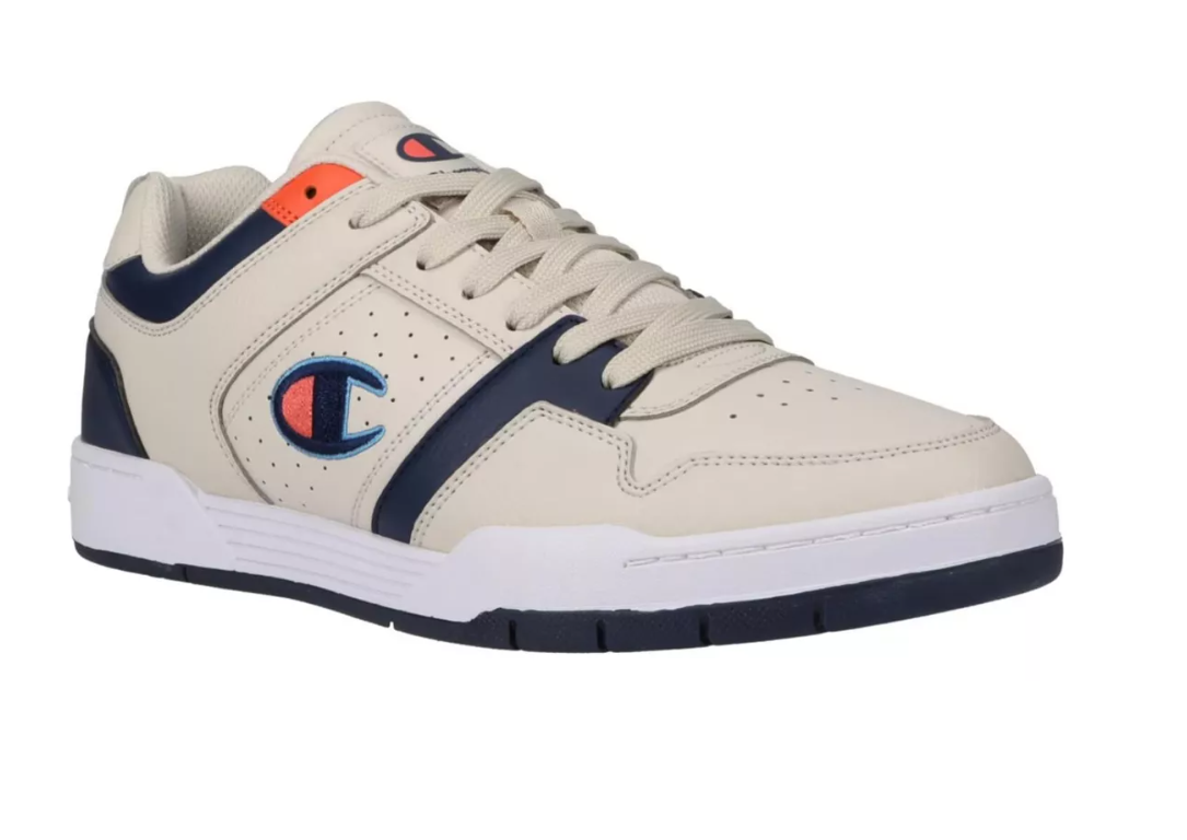Tenis Casual Champion 3 On 3 Court Lo Color Beige Para Hombre
