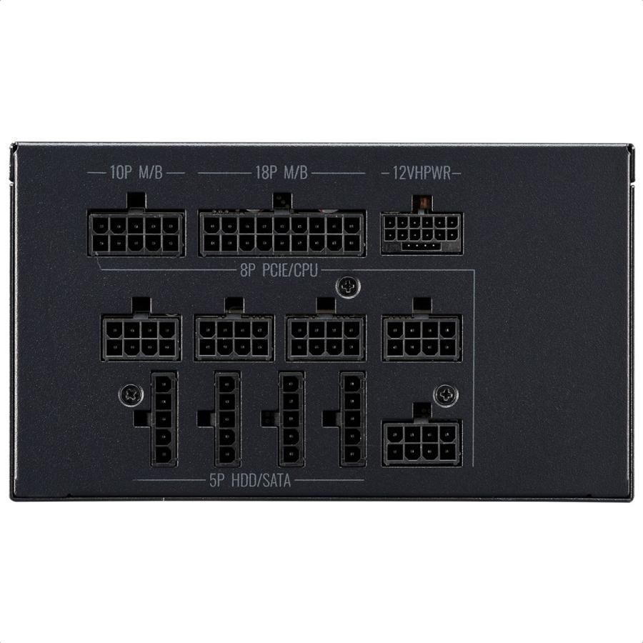 Fuente De Poder Cooler Master MWE Gold 1050 V2 Modular 1050W 80 Plus MPE-A501-AFCAG-3U2