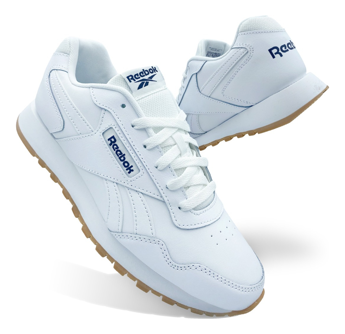 Tenis Reebok Blanco Glide Gz2323 Para Hombre Casual Clásico.