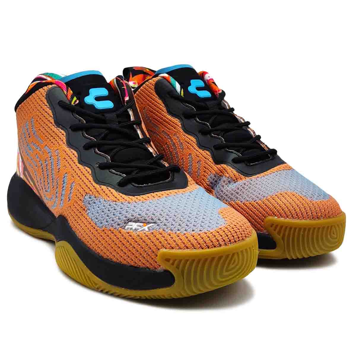 Tenis CHARLY Pfx Sport 1038116001 Naranja Azul Hombre Deportivo Running