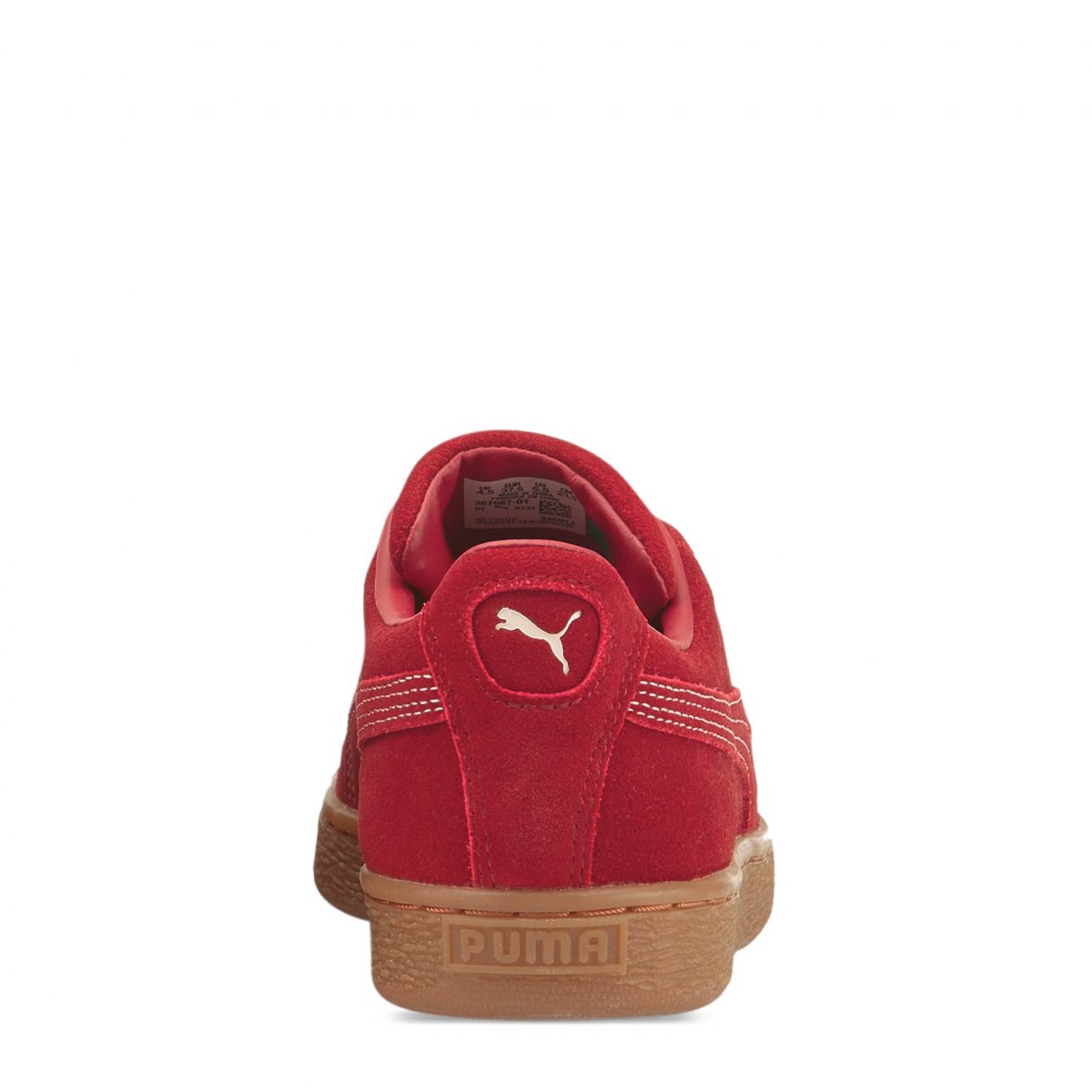 Tenis Casual Puma Suede Classic Vogue Color Rojo Para Mujer
