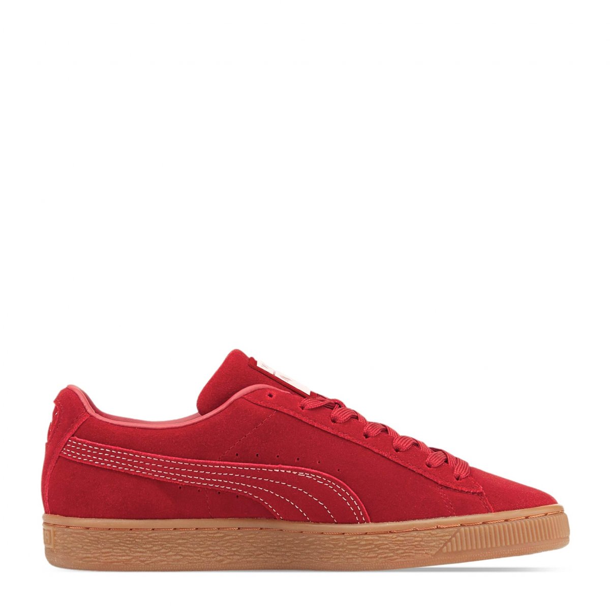 Tenis Casual Puma Suede Classic Vogue Color Rojo Para Mujer
