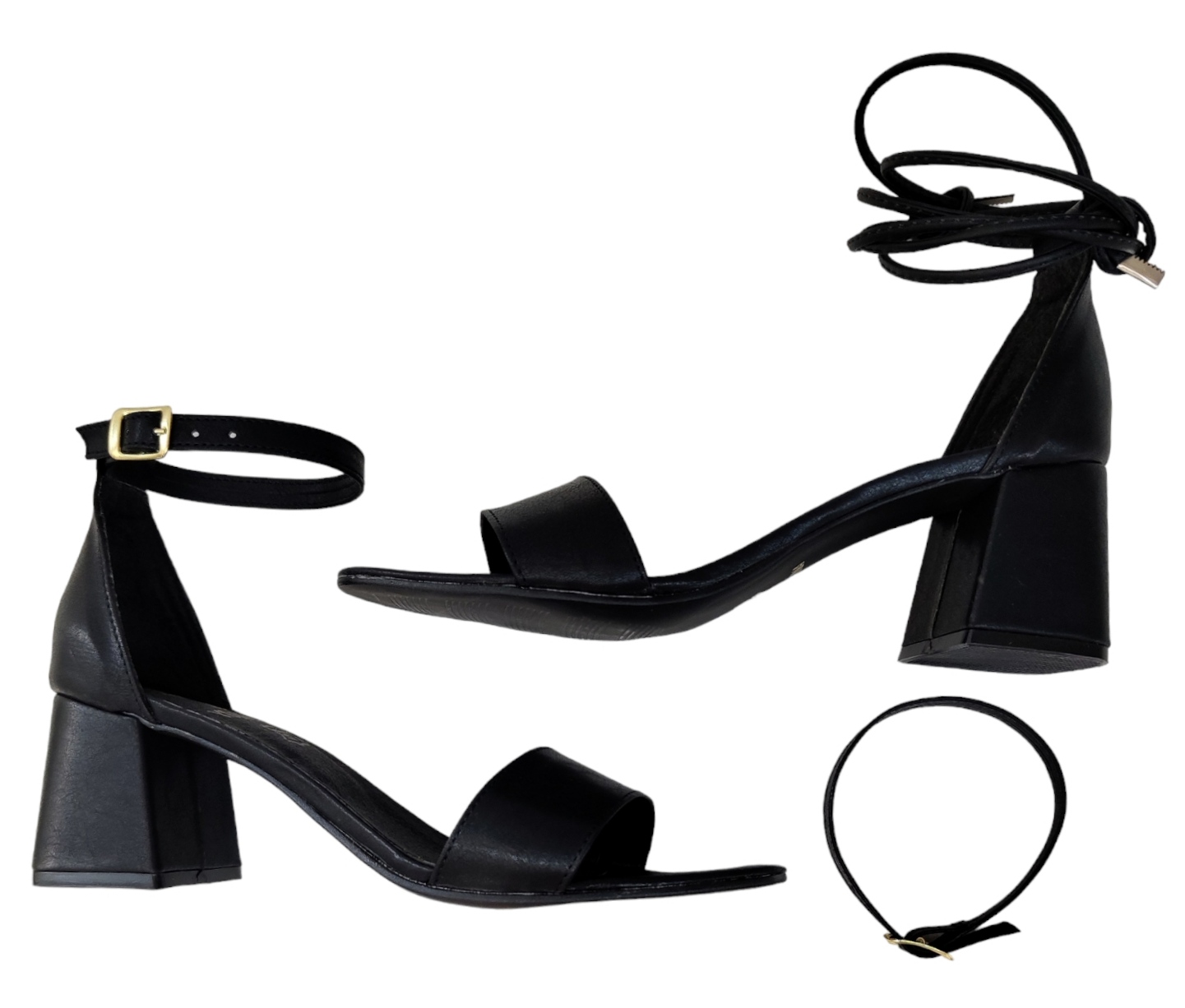 Sandalias Tacón Bajo 6cm 2 En 1 Pulsera Y Correa Gladiador Con Plantilla de Piel 100% Natural Envío Gratis Agregando dos Pares de Productos Yosmina