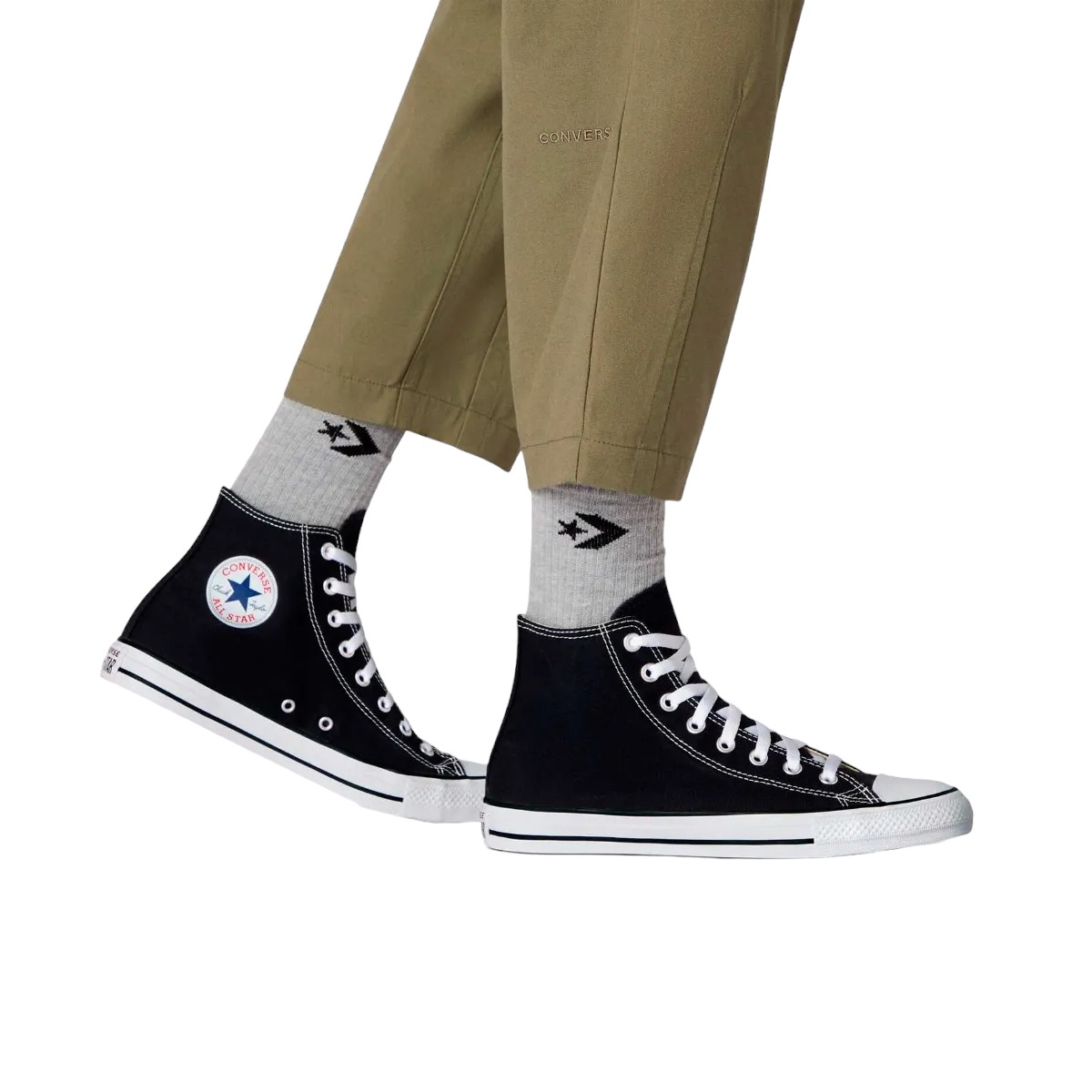Tenis Converse Chuck Taylor All Star Classic Negro En Bota