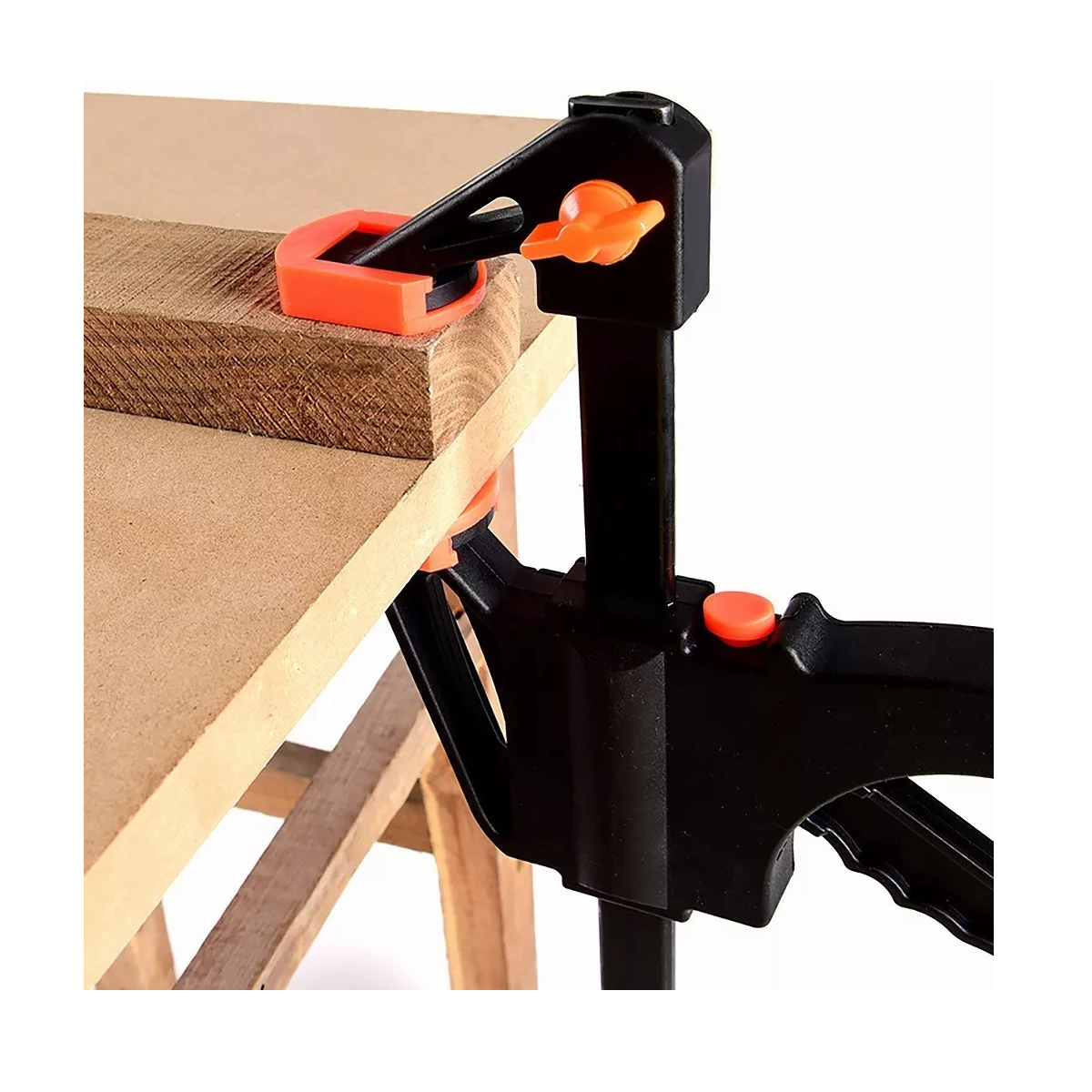 Kit Mordaza Regulable De 4in Para Carpintería 12 Piezas