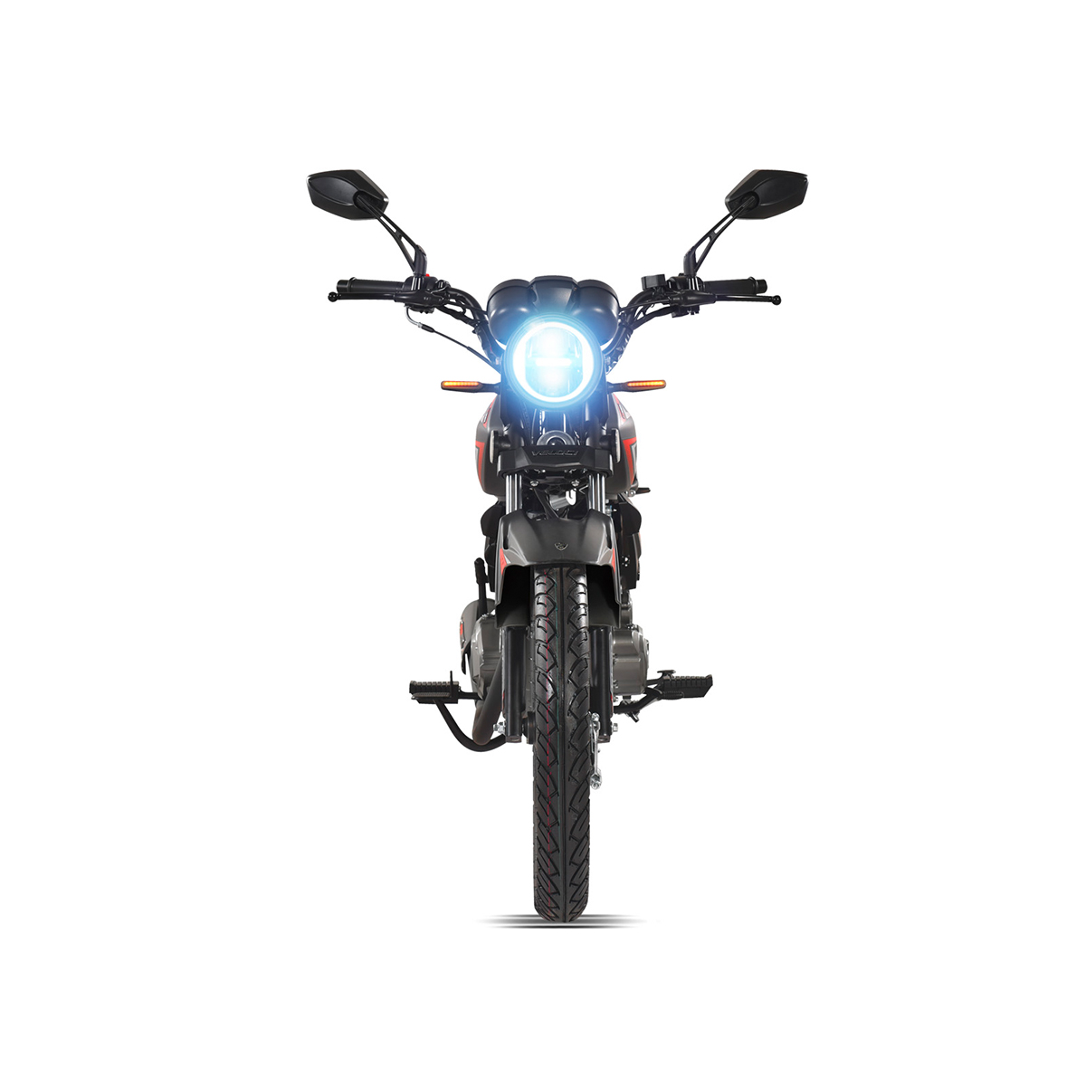 Motocicleta Veloci Balck Hawk RT 200 CC Negro 2024.