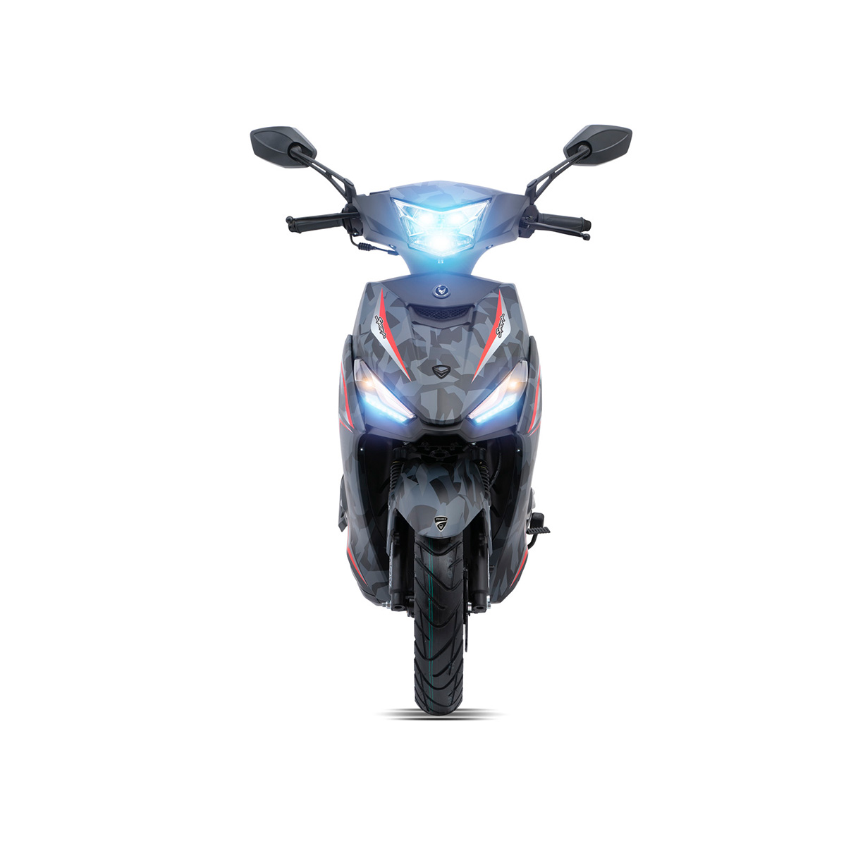 Motocicleta Veloci Dynamik Pro 200 CC Negro Camuflaje 2024.