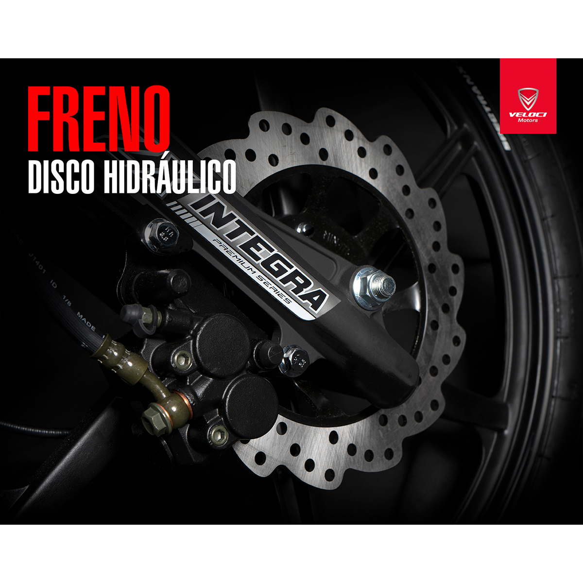 Motocicleta Veloci Draxter RX Sport Limited 125 CC Plata 2024