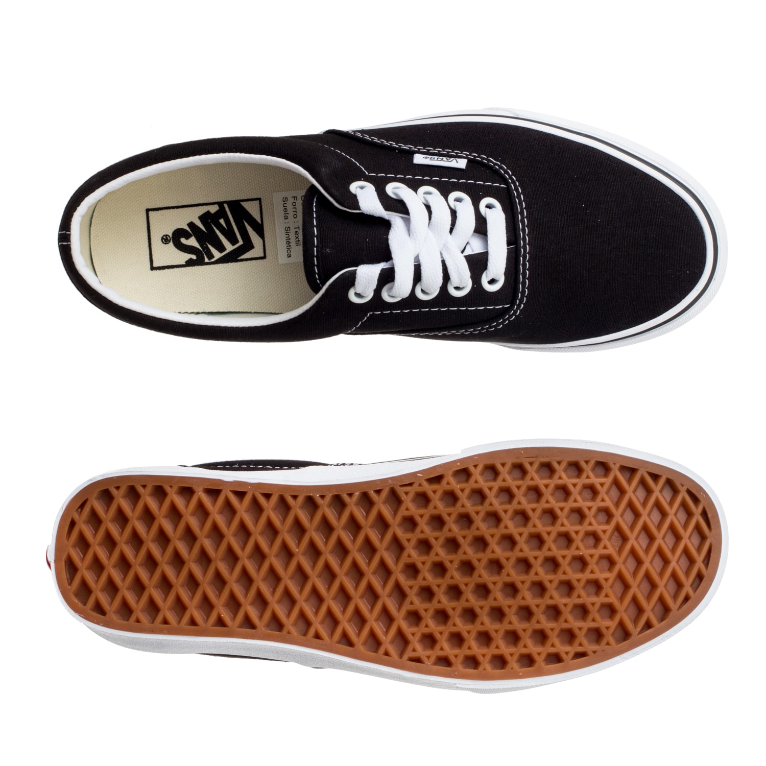 Tenis Vans Era - 0EWZBLK - Negro - Unisex 