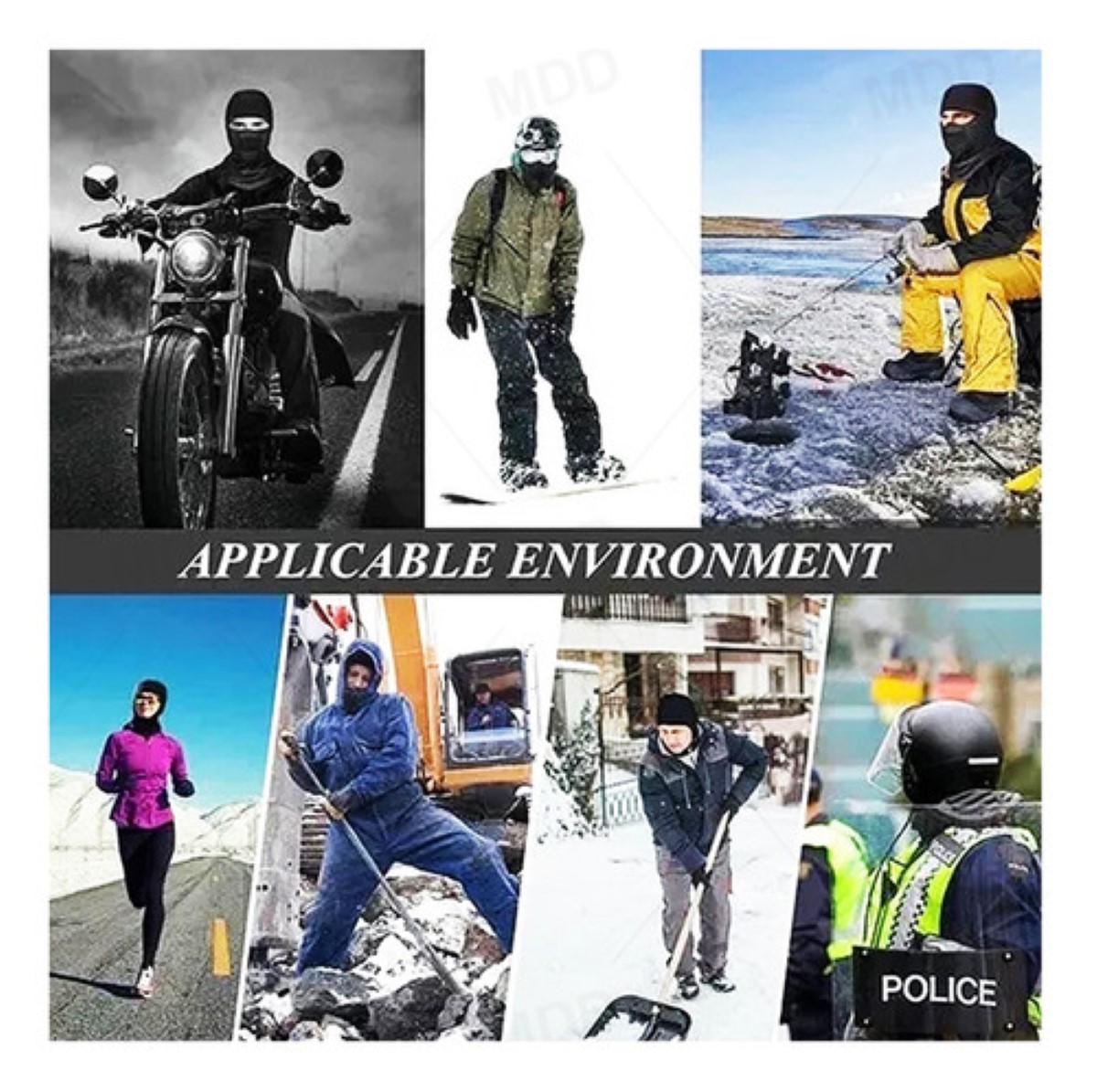 "3pz Balaclava Pasamontañas Camuflaje Militar Táctico Bandana, Gris, Rosa y Azul "