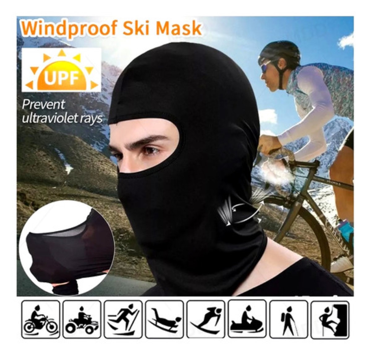 "3pz Balaclava Pasamontañas Camuflaje Militar Táctico Bandana, Gris, Rosa y Azul "