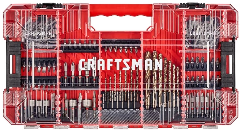 JUEGO DE 140 PUNTAS, BROCAS Y ACCESORIOS CRAFTSMAN CMAF140SET.