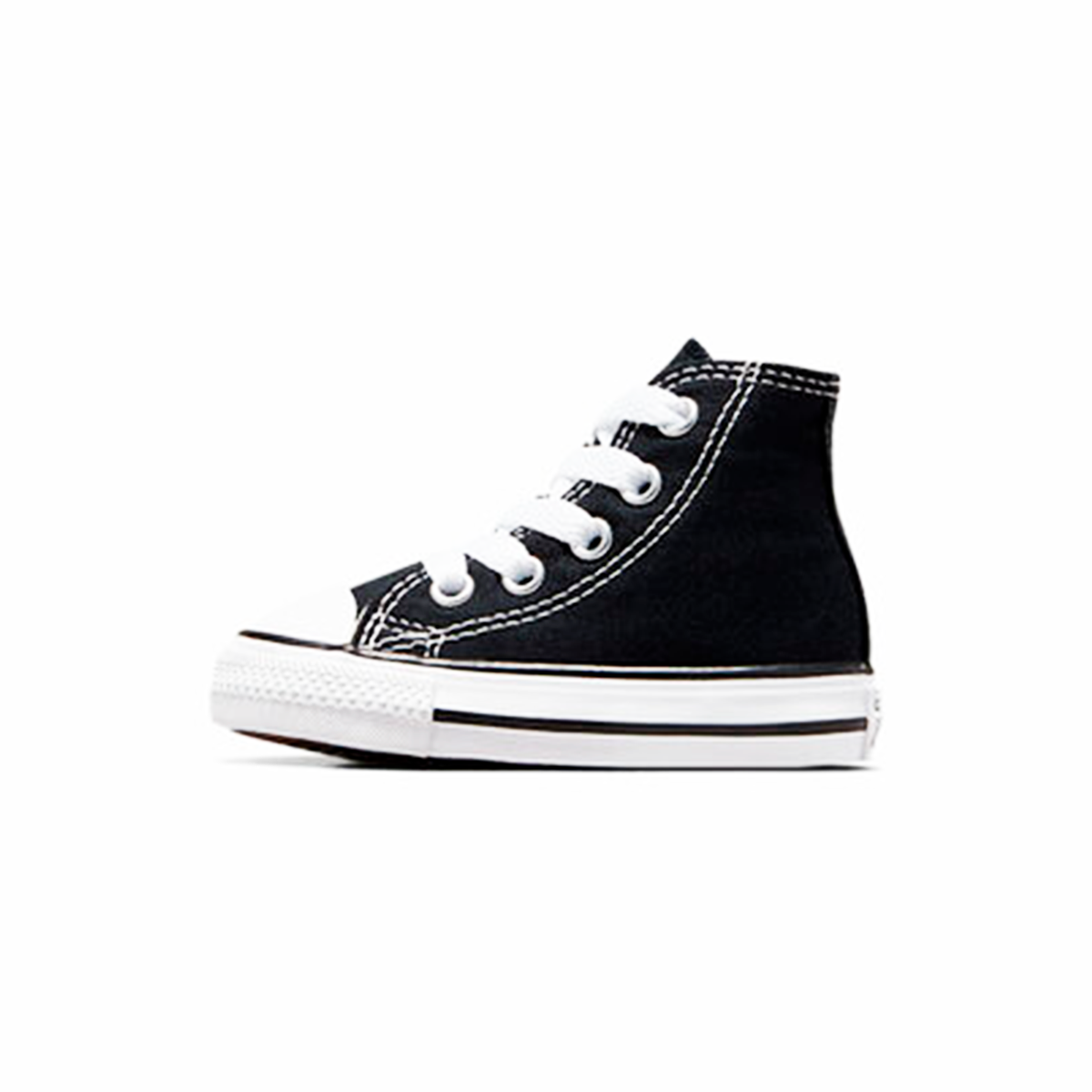 Tenis Converse Chuck Taylor All Star Negros Bota Lona Bebe