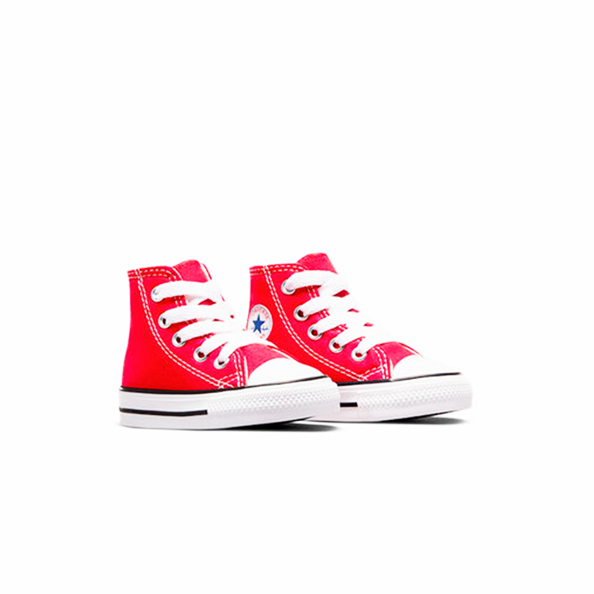 Tenis Converse Chuck Taylor All Star Rojos Bota Lona Bebe