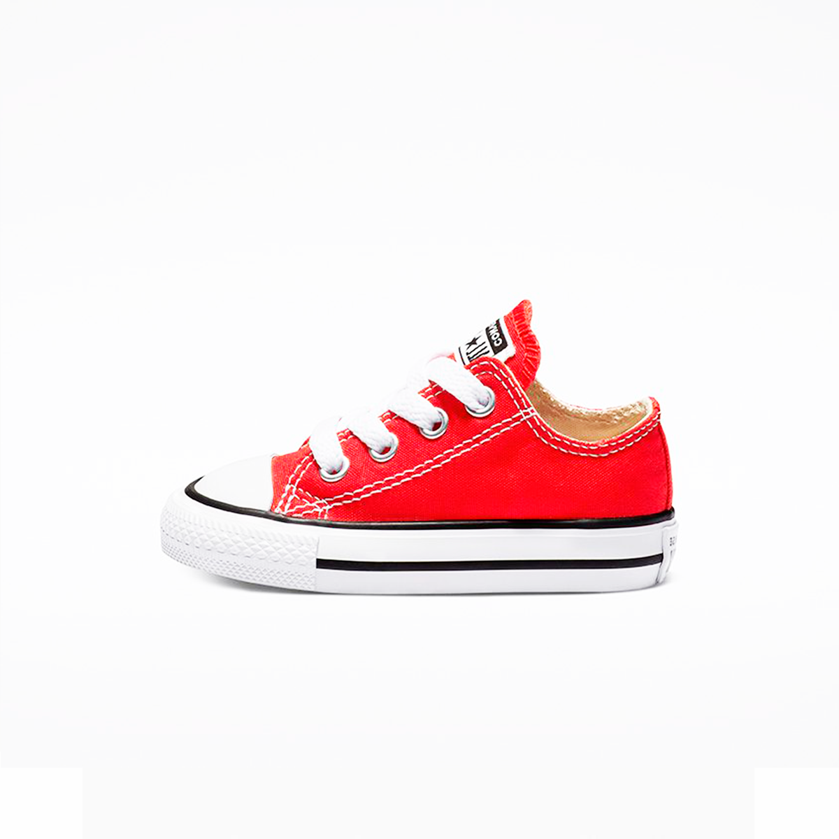 Tenis Converse Chuck Taylor All Star Rojos Choclo Lona Bebe