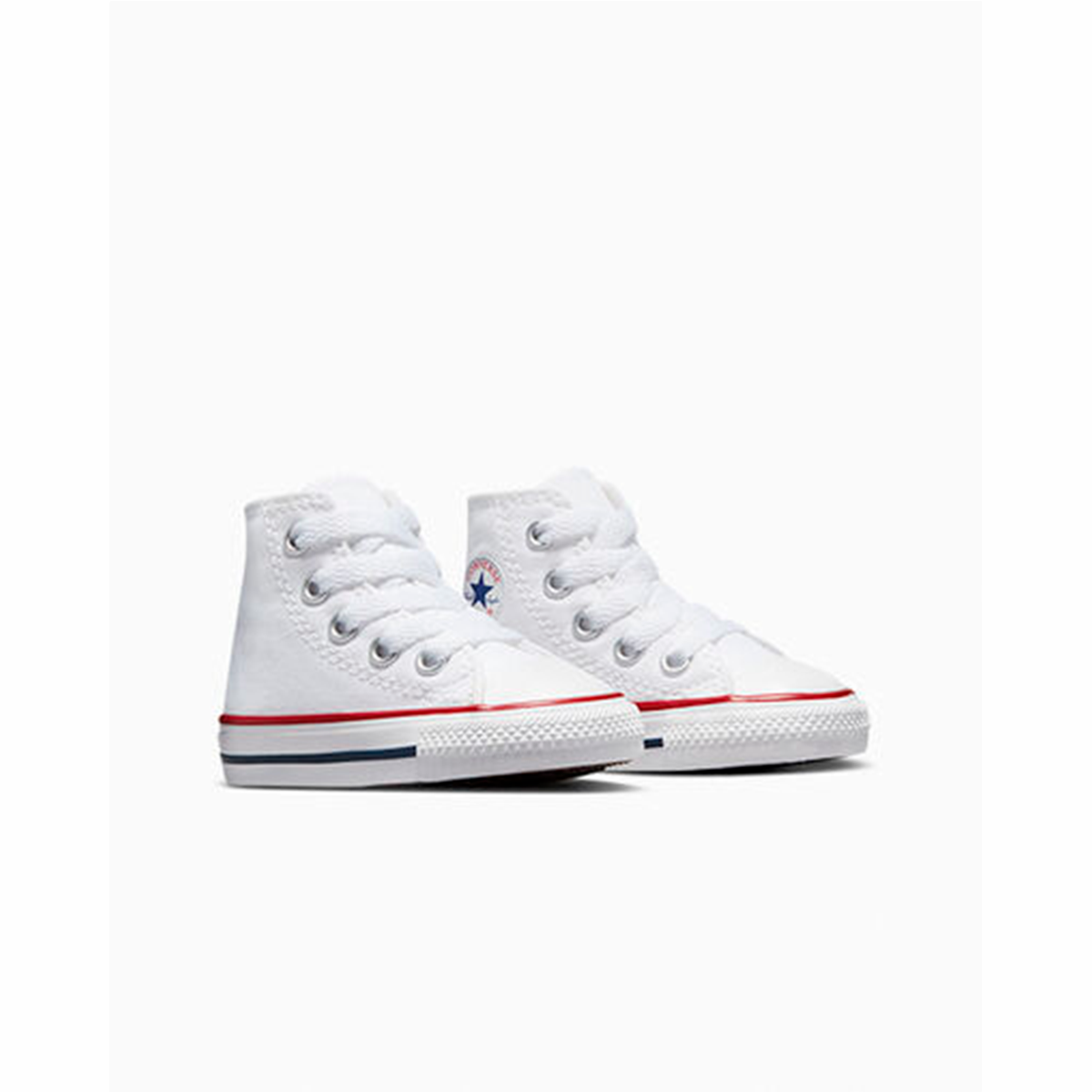 Tenis Converse Chuck Taylor All Star Blancos Bota Lona Bebe