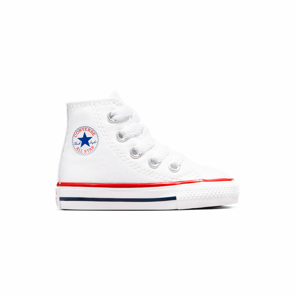 Tenis Converse Chuck Taylor All Star Blancos Bota Lona Bebe