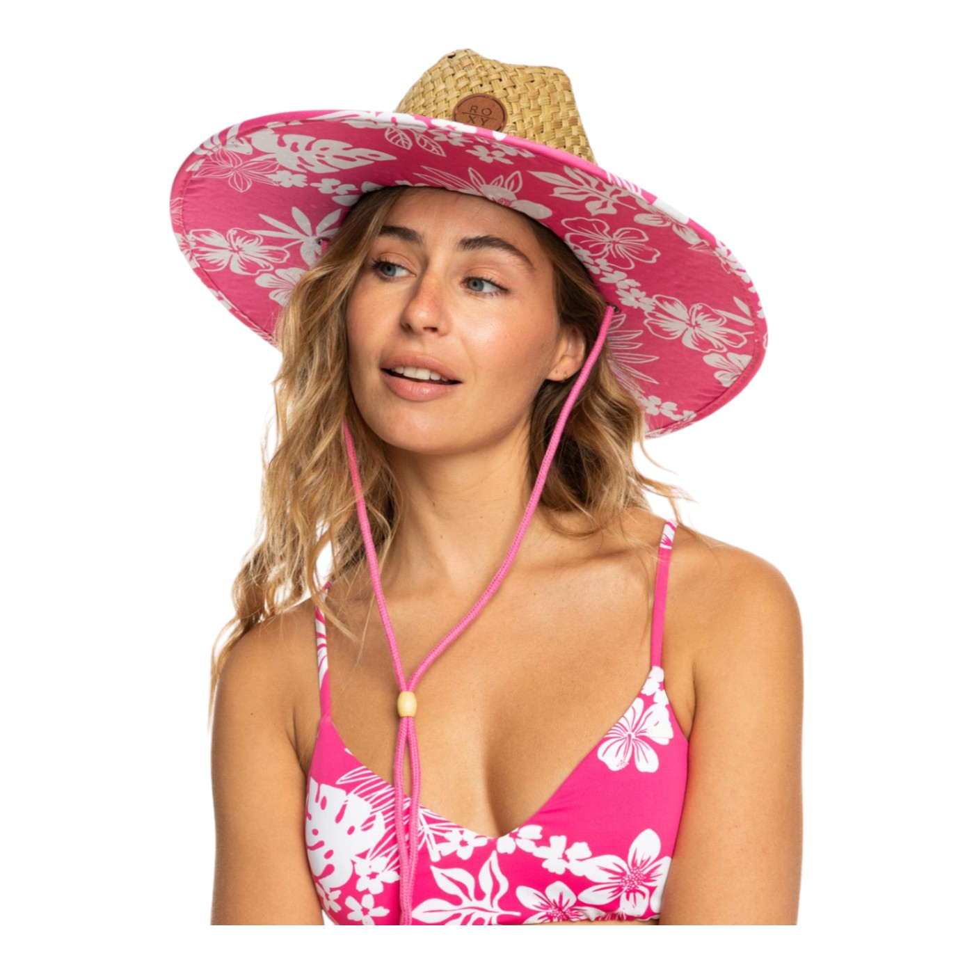 SOMBRERO ROXY MUJER CAFÉ ROXY PINA TO MY COLADA PRINTED ERJHA04153MJY6.