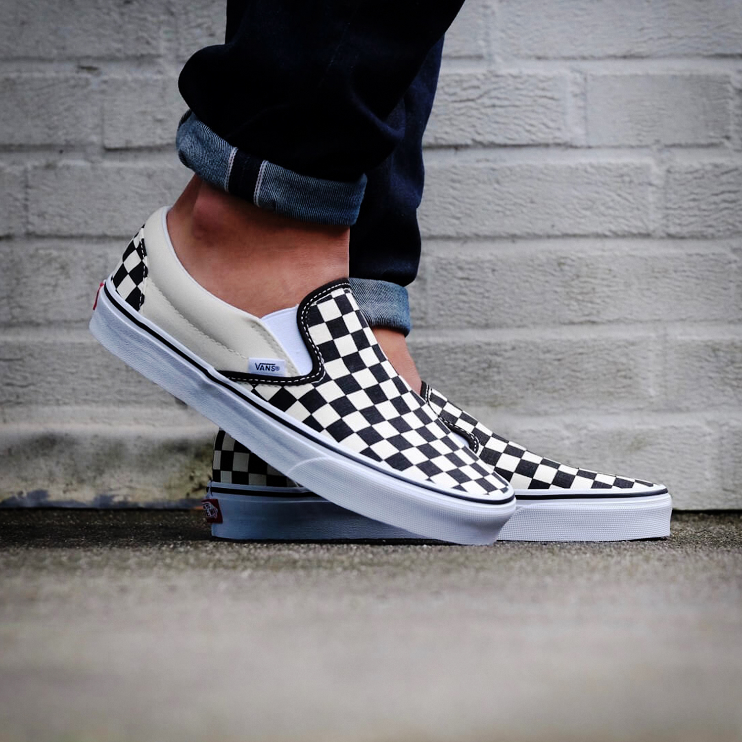 Tenis Vans Classic Slip On - 0EYEBWW - Blanco - Unisex 