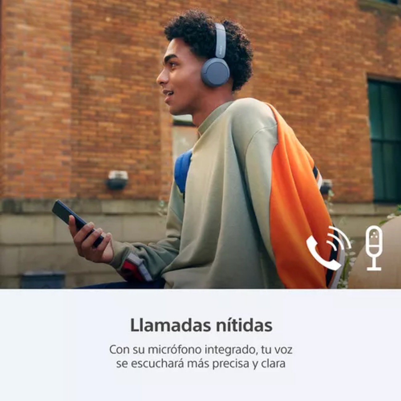 Audífonos Inalámbricos Sony Wh-ch520, color negro