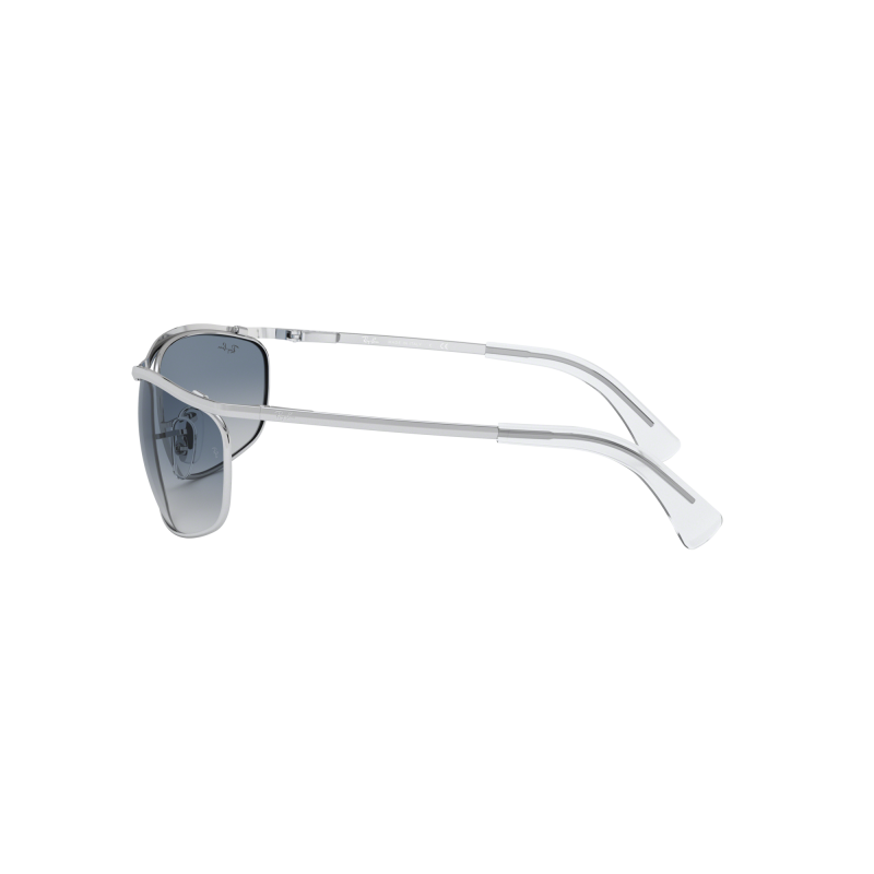 Lentes de sol Ray Ban Rb3119 9163/3F Olympian azul degradado Plateado