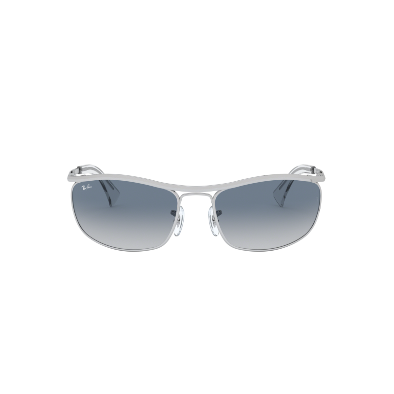 Lentes de sol Ray Ban Rb3119 9163/3F Olympian azul degradado Plateado