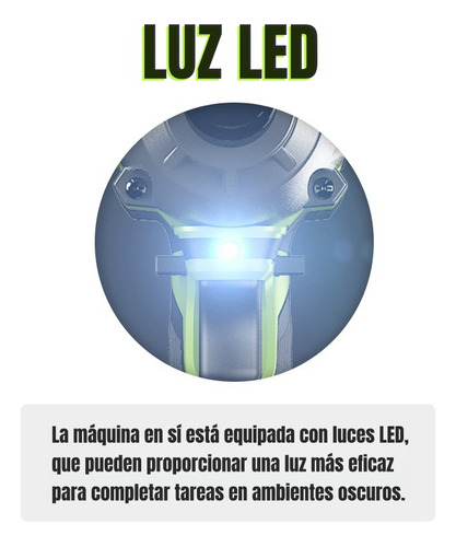 Pistola Impacto Llave Inalámbrica, 2 Batería,taladro,desator