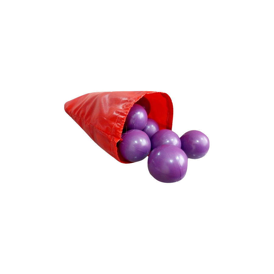 Pelotas Para Alberca *100pzs.* Libres De Plomo Color Morado  