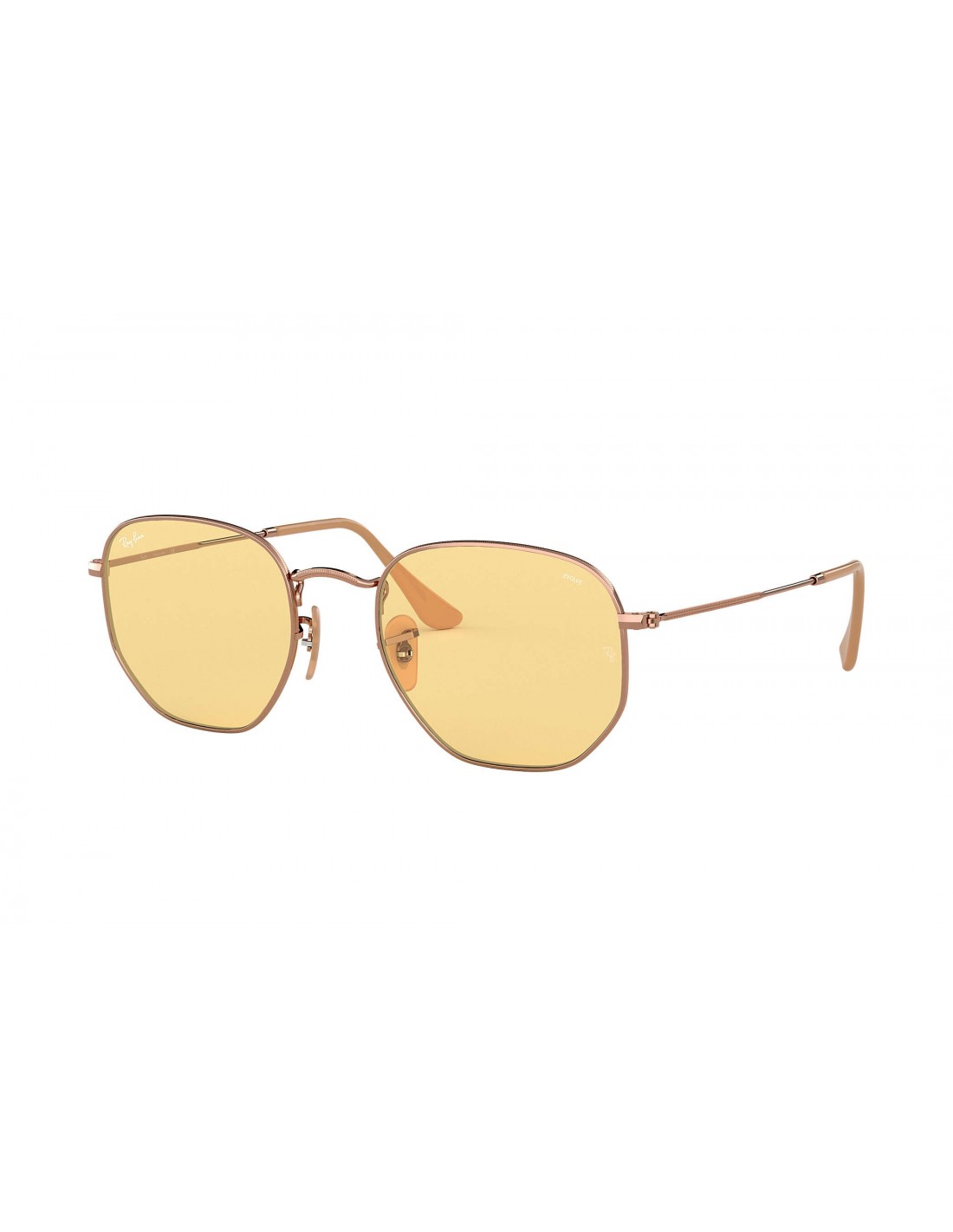 Lentes de sol Ray Ban Rb3548N 9131/0Z Hexagonal Evolve Amarillo Fotocromatico
