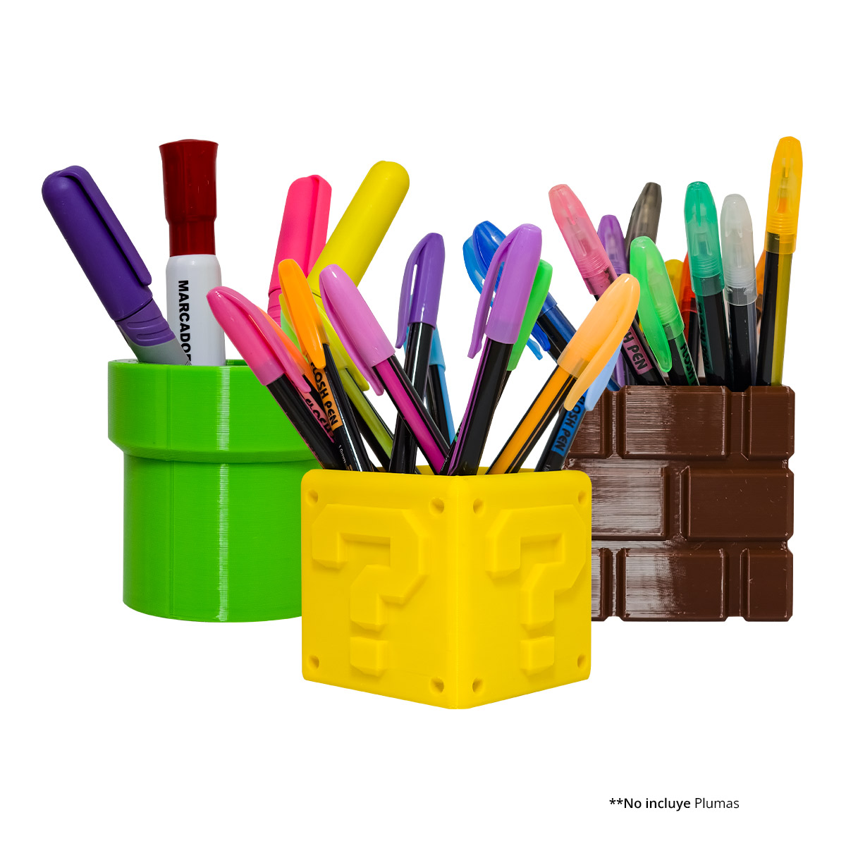 Kit Maceta Tipo Mario Bross Decorativa Impremli