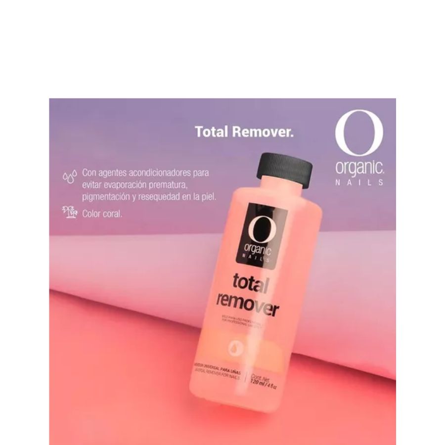 Organic Nails Total Remover 480 ml.