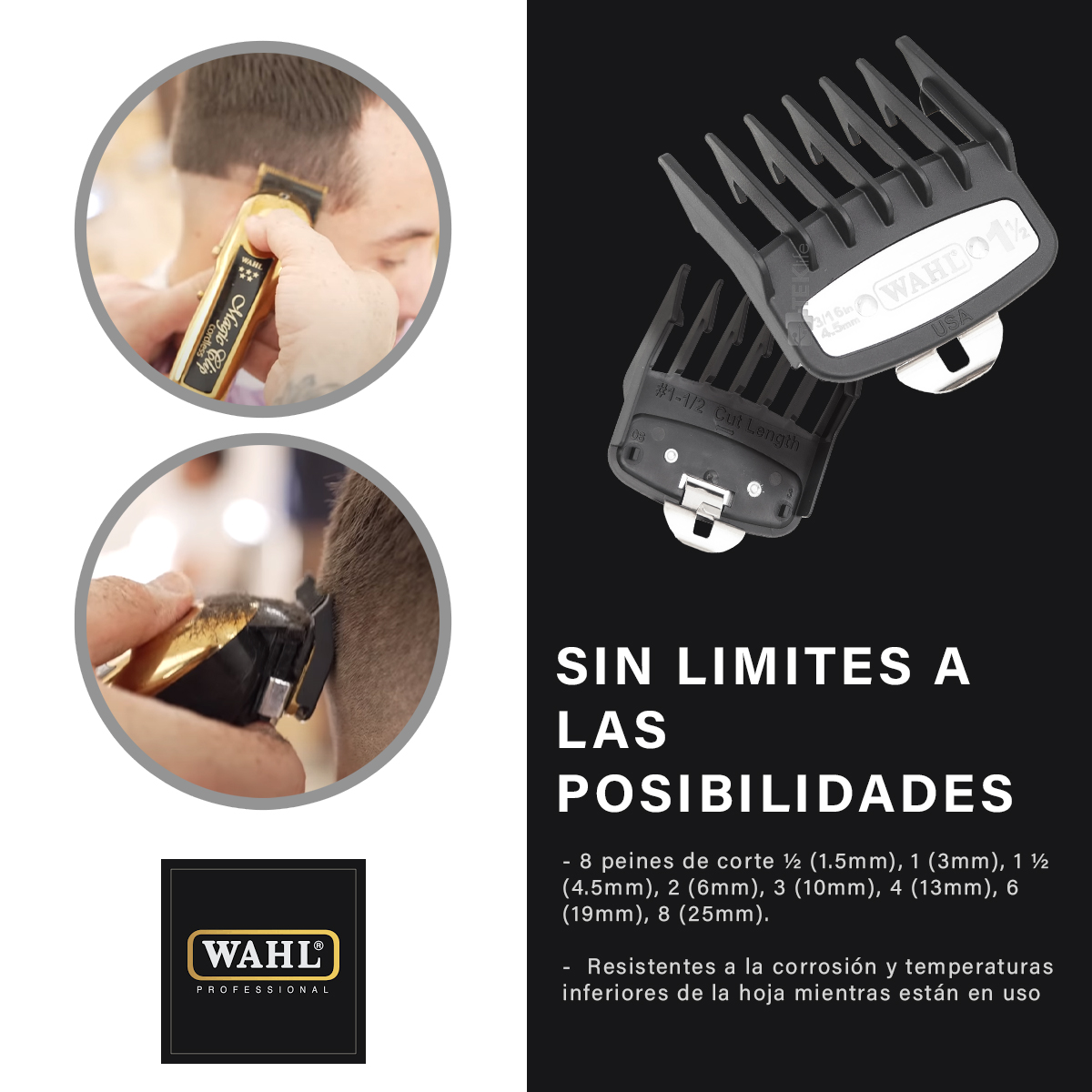 Clipper Wahl 5 Star Magic Clip Inalambrica Edición Gold