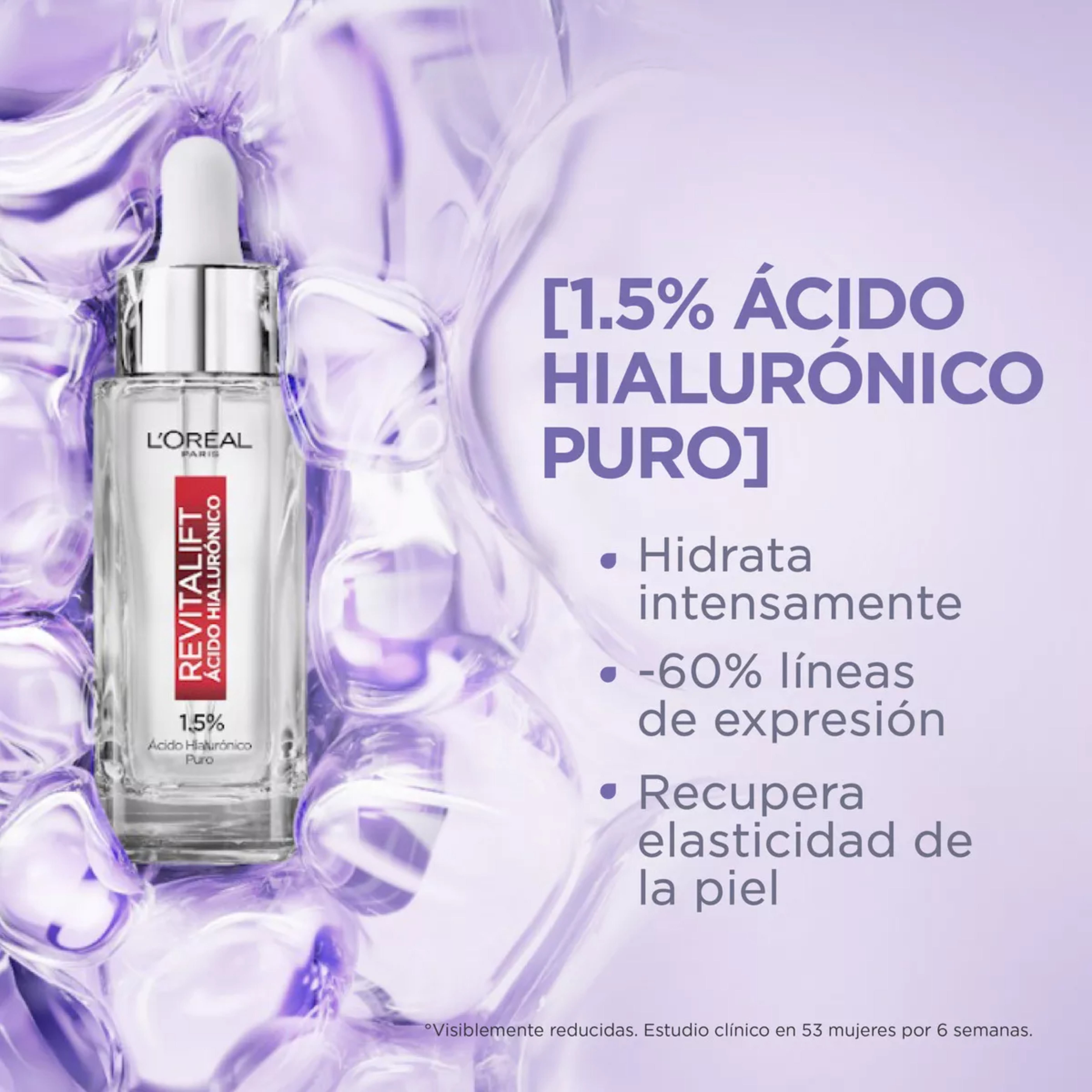 L'oréal Revitalift Ácido Hialurónico 30ml Sérum Rostro