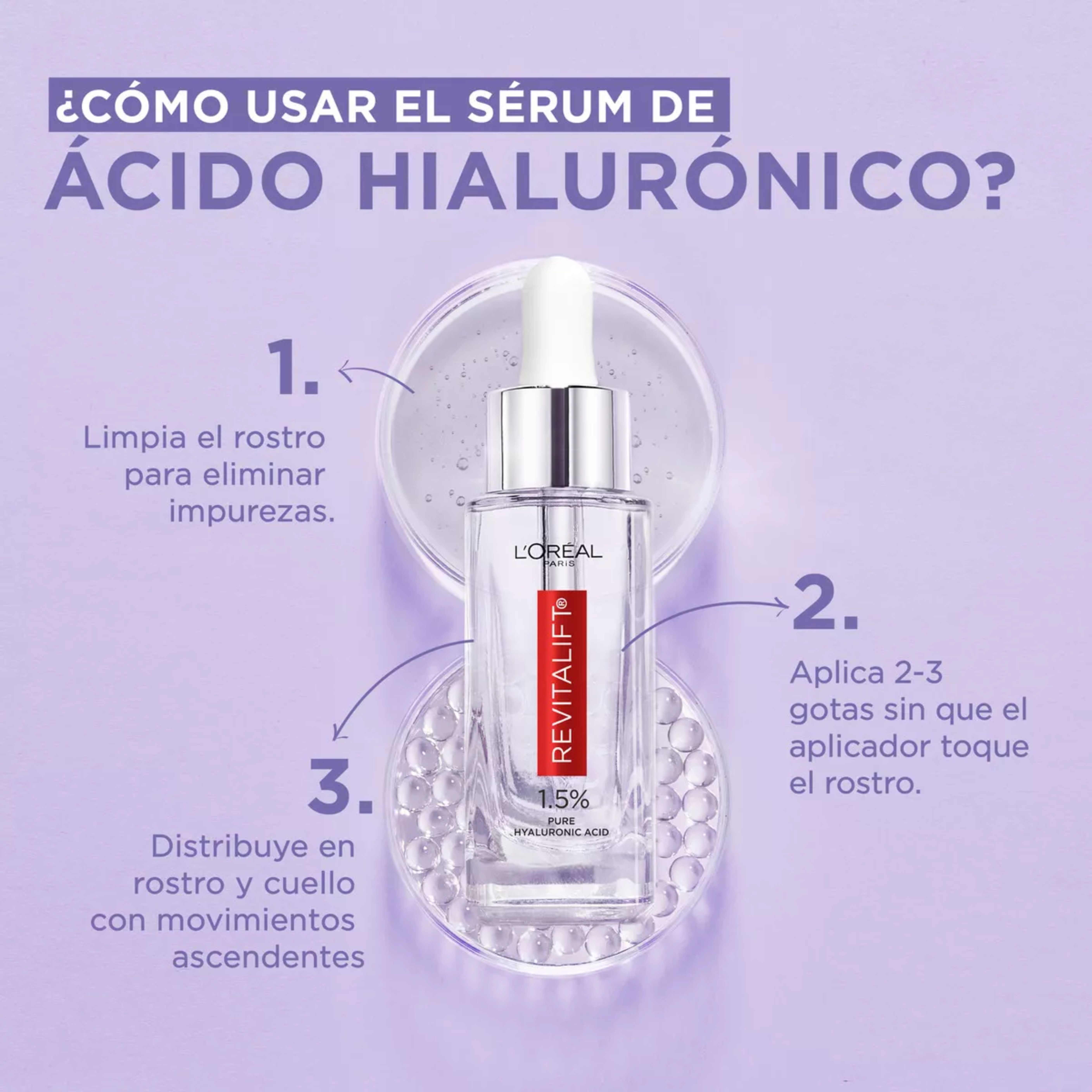 L'oréal Revitalift Ácido Hialurónico 30ml Sérum Rostro