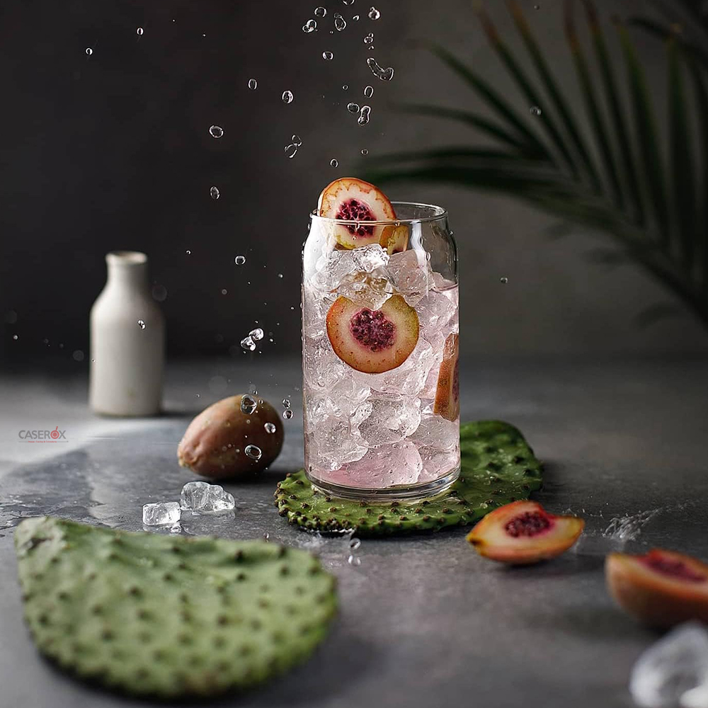 Set 6 Vaso Lata de Vidrio 490ml - VPG