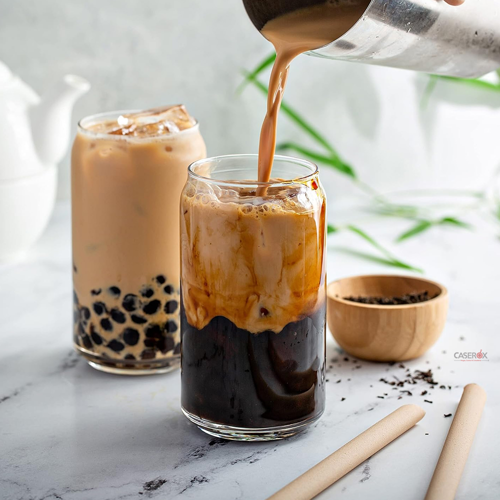 Set 6 Vaso Lata de Vidrio 490ml - VPG