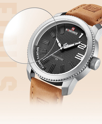Reloj Naviforce Original Para Hombre, Reloj Casual De Cuero