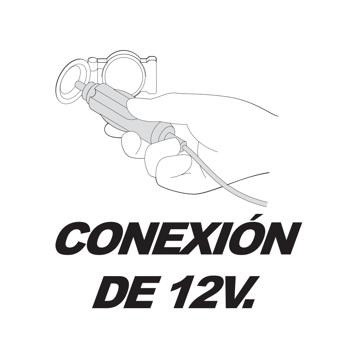 LLAVE IMPACTO PARA AUTOMÓVILES TRIUMPH 12 VOLTS 