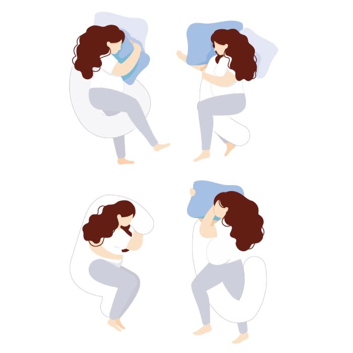 Chiqui Mundo Almohada de Embarazo Blanca.