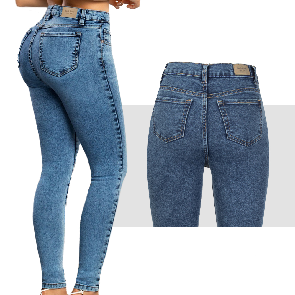 Jeans Pantalon Basico Skinny LARA B Karol by Praga Jeans KBJ-028.