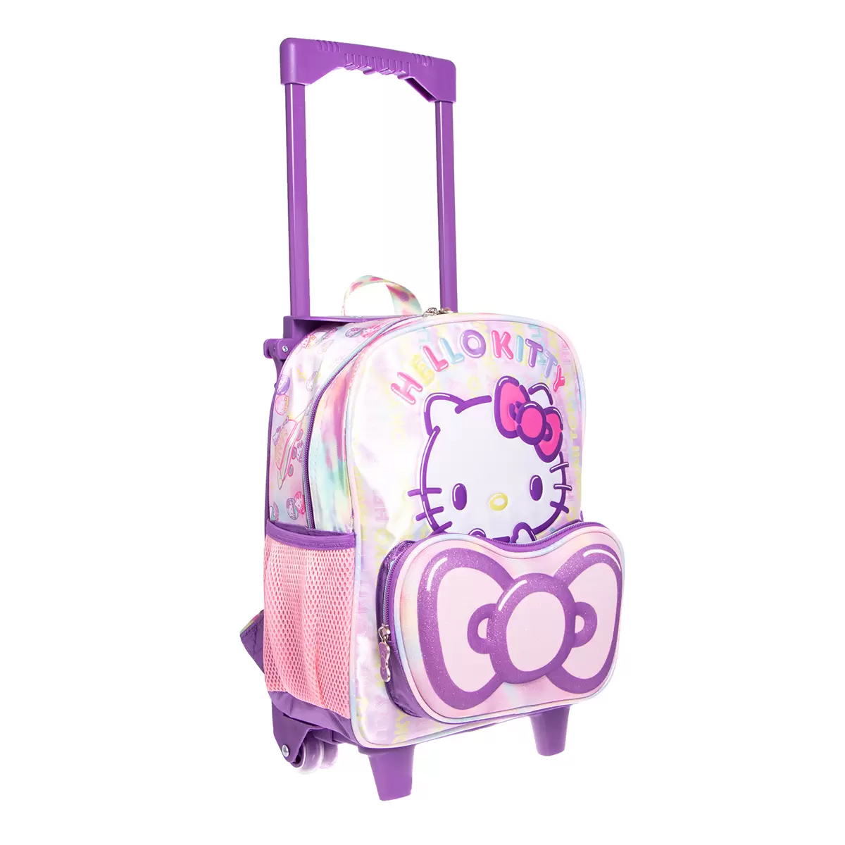 Mochila Kinder Con Ruedas Ruz Hello Kitty.
