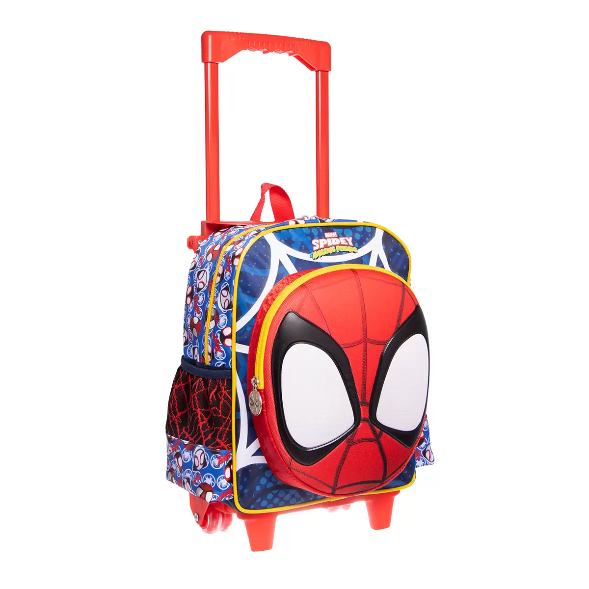 Mochila Kinder Con Ruedas Ruz Spiderman.
