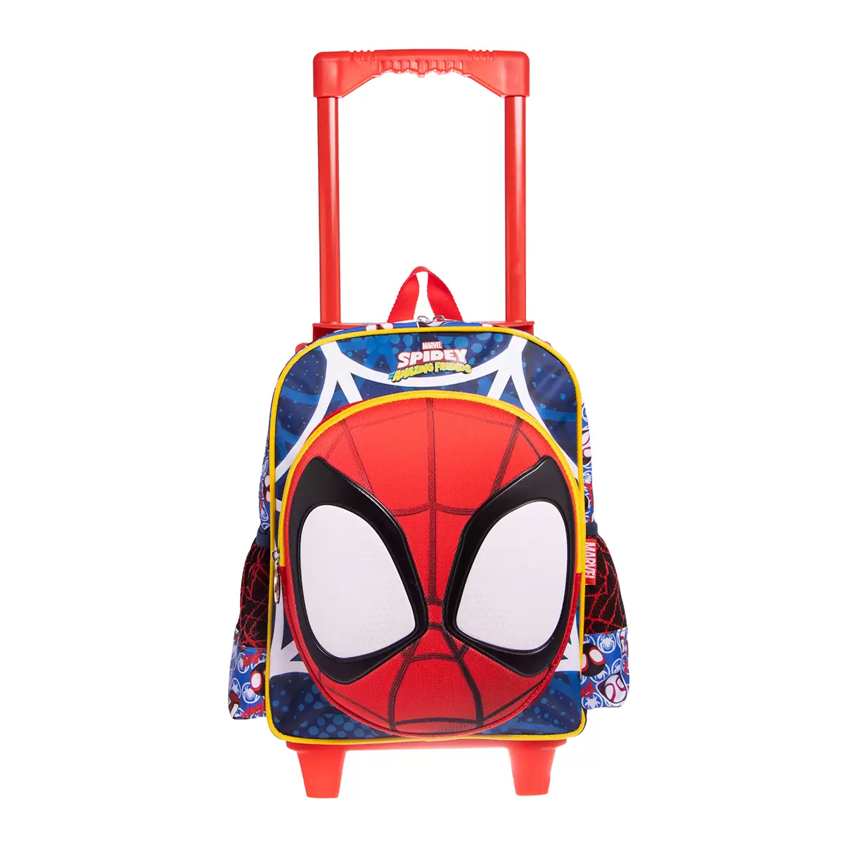 Mochila Kinder Con Ruedas Ruz Spiderman.