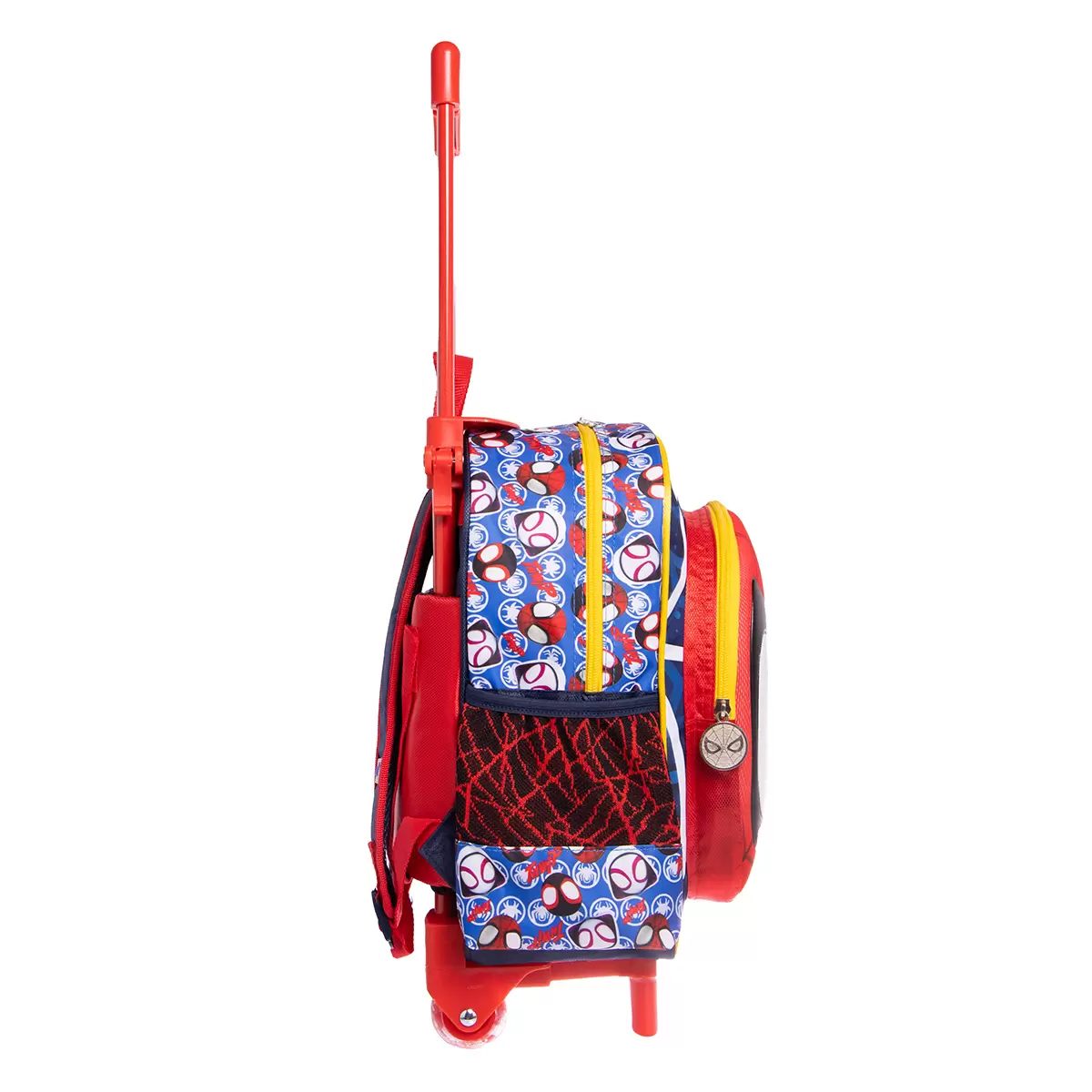 Mochila Kinder Con Ruedas Ruz Spiderman.